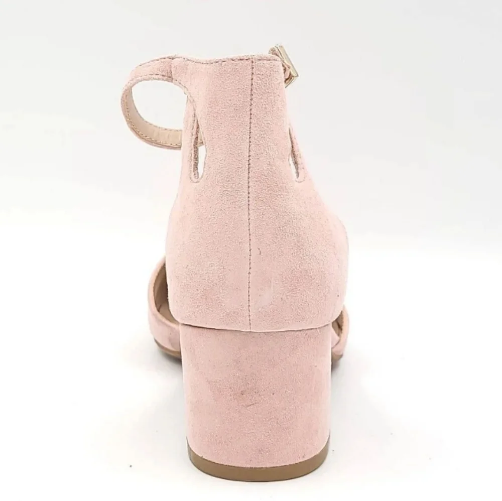 Giani Bernini Izzee Memory Foam Two-piece Pump Blush Suede 9.5 - Picture 2 of 6